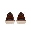 CLARKS BRANTIN PLAIN SHOES-TAN